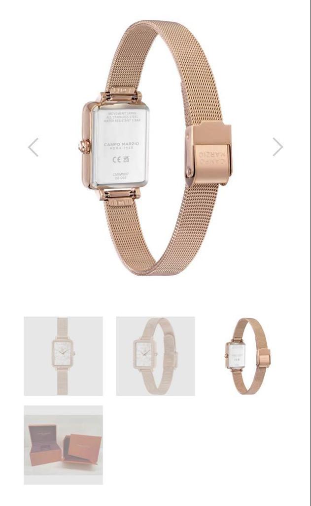 [USED] CAMPO MARZIO Women's Watch, Made in Italy