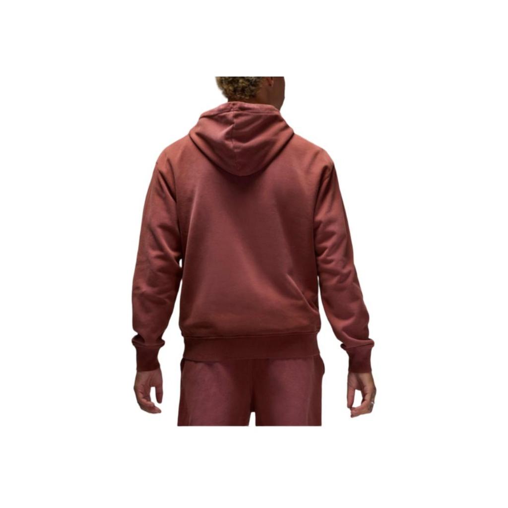 Jordan Flight FW24 Wash FLC PO Loose Comfortable Soft Long Sleeve Sweatshirt Men Sweatshirt Dark-Red FV7249-231