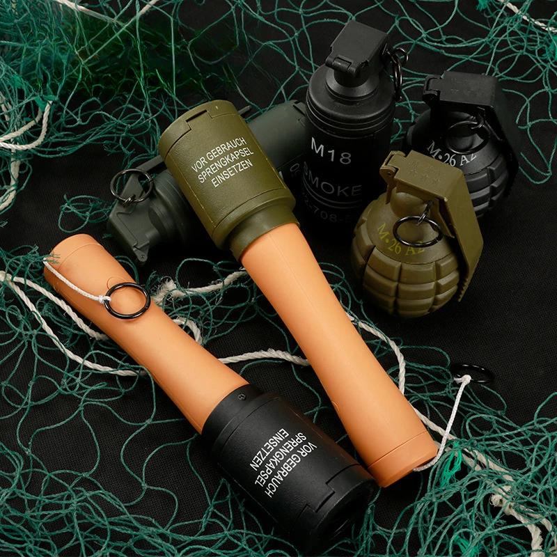 M24 Plastic Grenade Toy with Burst Effect Fun Exploding Design Perfect for Outdoor Games and Kids' Play Activities
