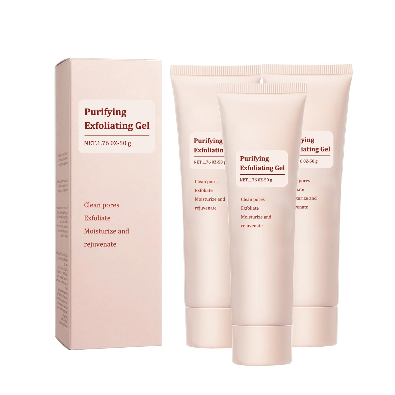 Очищающий отшелушивающий гель, нежный отшелушивающий гель для лица - отшелушивающий гель для очищения лица One Size