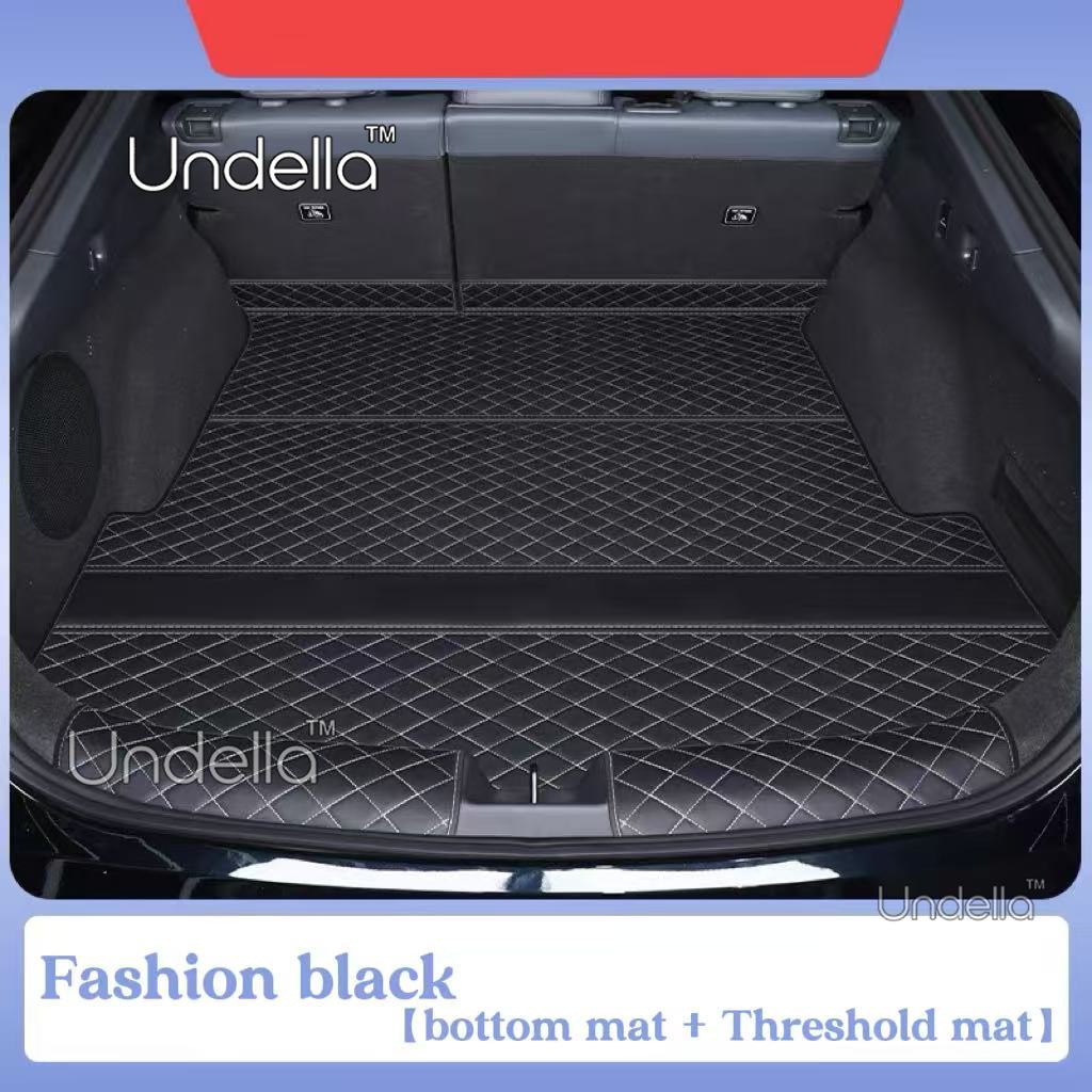 Leather Trunk Mat for XPENG P7+ P7plus 2026 2027 Car Leather Boot Covers Scratch Trunk Mat Pad Tray Protect Interior Accessories