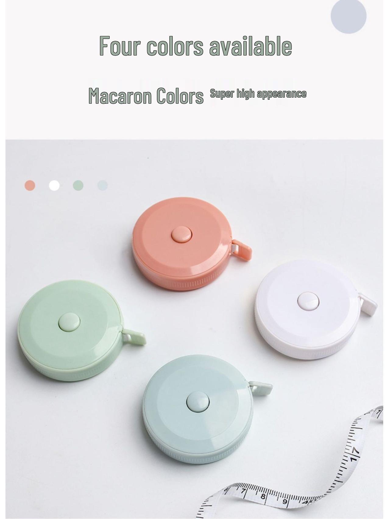 

1,5 м Портативная мягкая тканевая рулетка для портновского дела и измерения тела Color Random