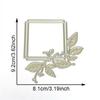 Leaf Photo Frame Carbon Steel Die Cut Stencils Decorative Embossing Paper Dies for Scrapbooking Photo Album Card Making