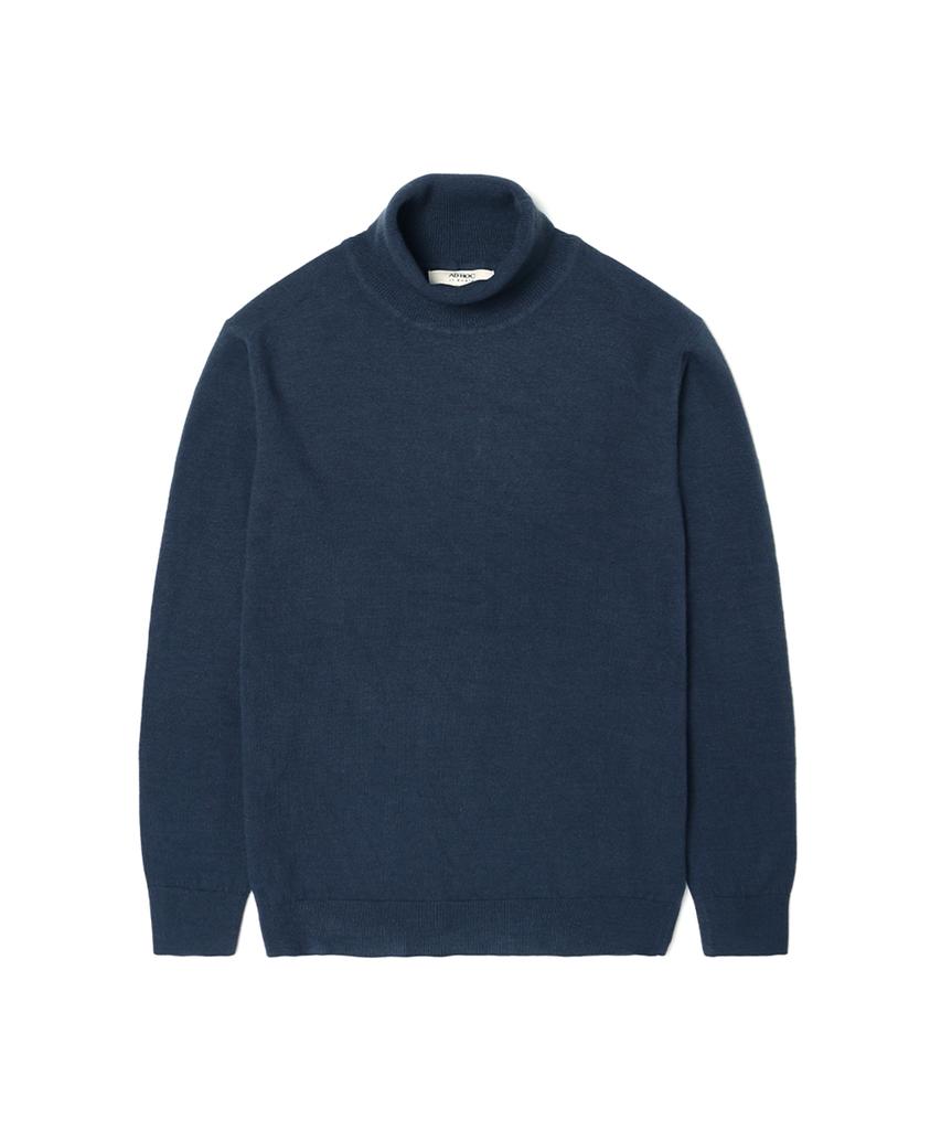 ADHOC Unisex Basic Turtleneck Sweater (Dark Green)