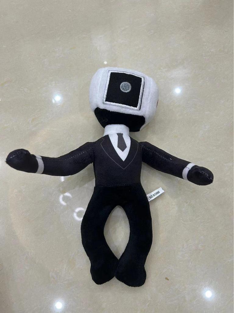 Skibidi Toilet Man Vs. Monitor Man Doll Plush Toy