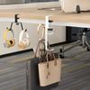 Adjustable Table Desk Hanger Portable Backpack Storage Hook Hanging Bag Hook  for Desk Side