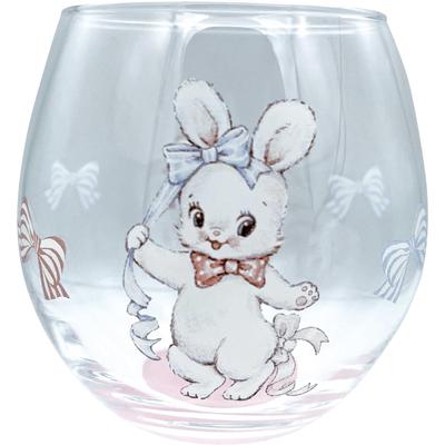 Livany Juice Pencil Art Round Miscellaneous 9x9cm 330ml Made In "Swimmer" Glass, Large, Design, Cup, Glassware, Swimmer, Goods, Clear, Approx.