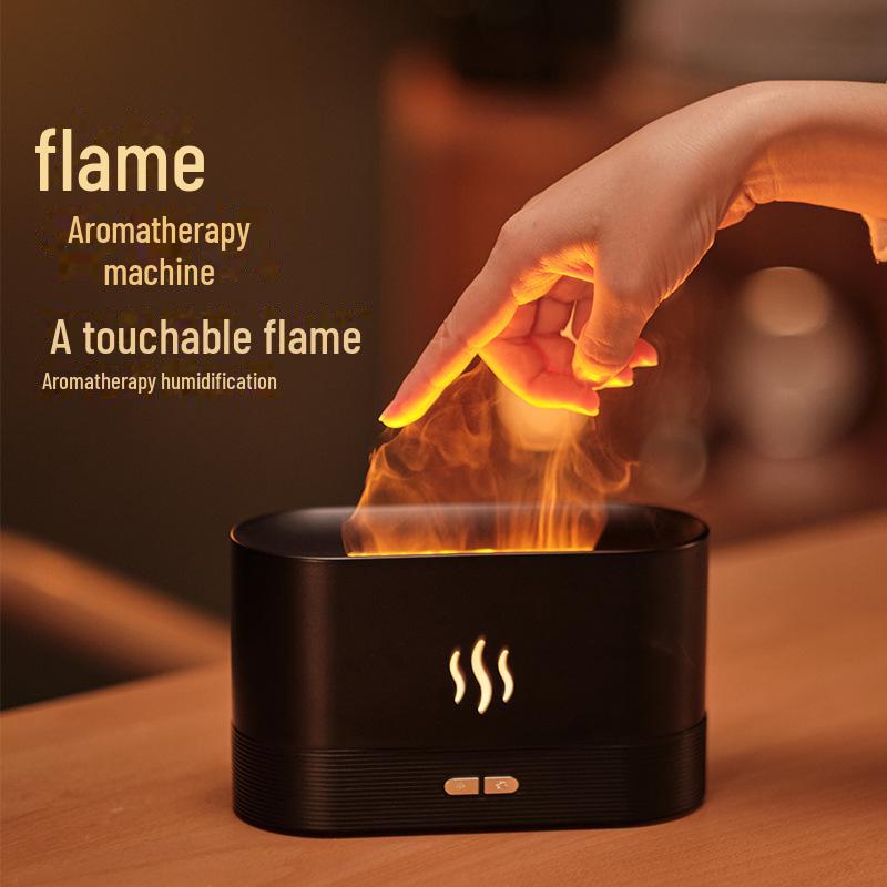 

Увлажнитель воздуха с ароматерапией 3D Flame для дома и офиса Lavender 10ml