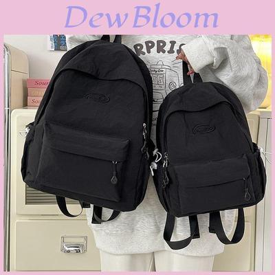 Urban Minimalist Nylon Backpack With Ventilated Design 16in Laptop Compartment For Daily Commute School Essentials