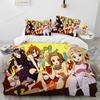 K-ON Kawaii Dívky Anime Ložní Set Chlapci Dívky Twin Queen King Size Povlak na Peřinu Povlak na Polštář Postel chlapci Dospělí Domácí Textil