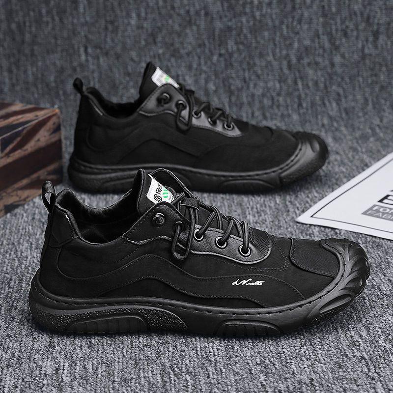 Summer Men's Shoes, Construction Site Work Clothes, Thick Soled, Liberating, Casual, Wear-resistant, Labor Protection, Trendy Shoes
