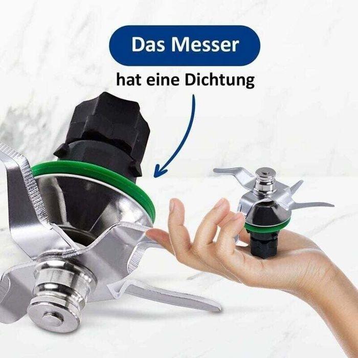 Lame pour robot - AIMOONSA - TM5 - Acier inoxydable - Compatible Thermomix Vorwerk TM5 - 170 g
