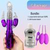 Deba Tri-Head Rotating Vibration Wand - Female Insertable Masturbation Toy