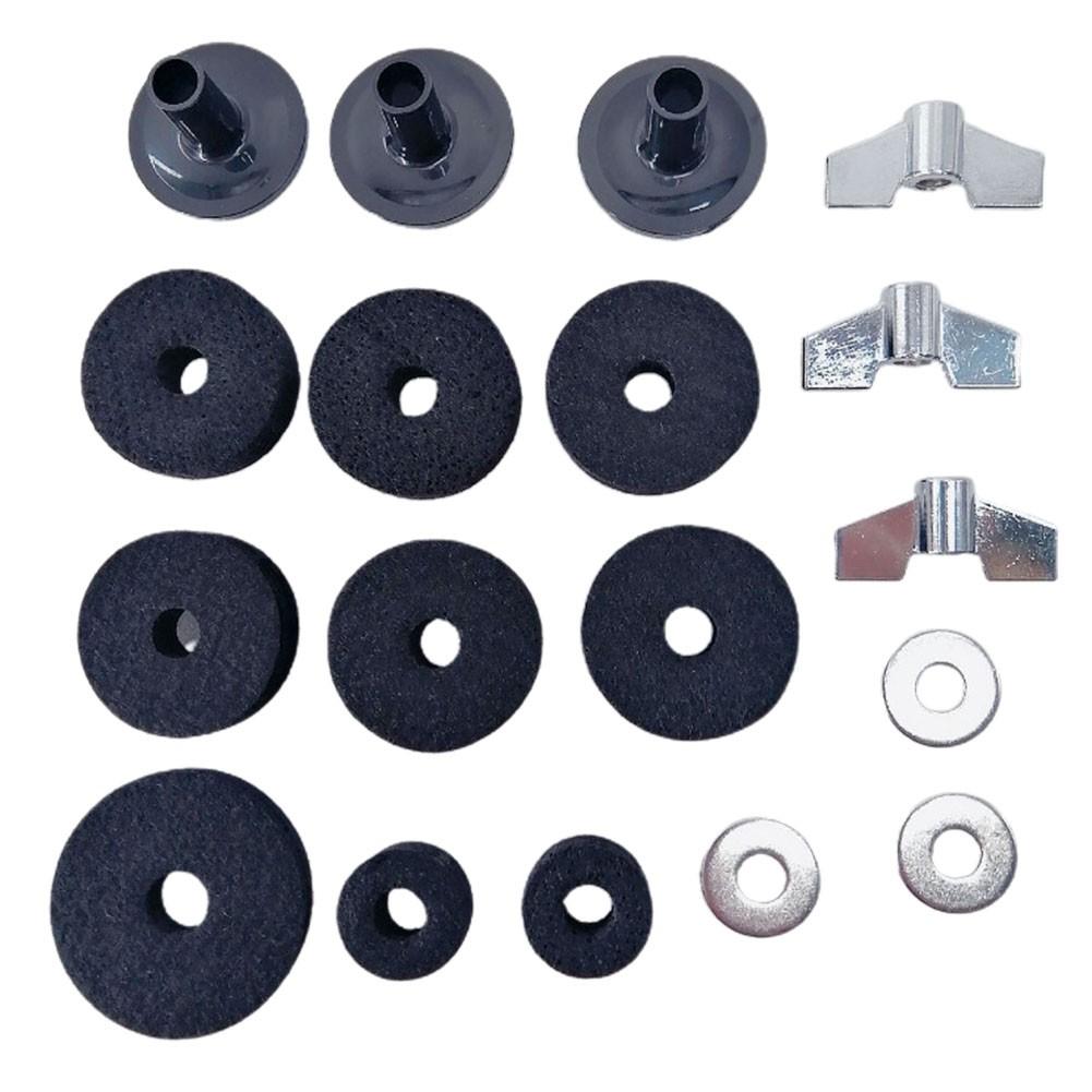 Set de pâslă pentru tobe. Înlocuire șaibe de pâslă