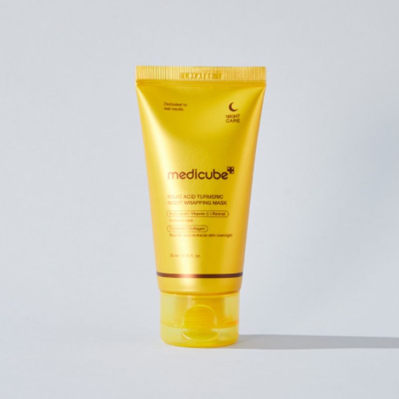 MEDICUBE Kojic Acid Turmeric Night Wrapping Mask 75ml