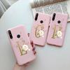 For Huawei Y7P Y6P Case Cute Letters Soft Silicone Back Cover For Huawei Y8P Y7P Y6P Y5P Phone Cases Y 6P Y 7P 8P Y 5P 2020 Case