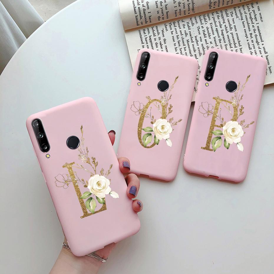 For Huawei Y7P Y6P Case Cute Letters Soft Silicone Back Cover For Huawei Y8P Y7P Y6P Y5P Phone Cases Y 6P Y 7P 8P Y 5P 2020 Case