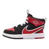 Air Jordan 1 Mid RM EasyOn PS Bred Detské tenisky Čierna Biela University-Red FQ1282-006