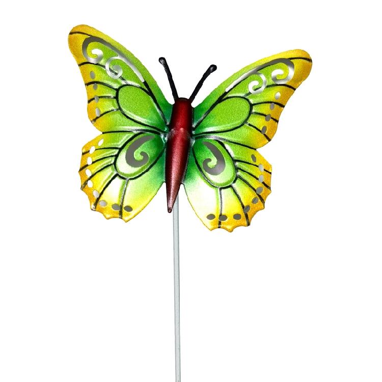 Metal for Butterfly Sculpture for Yard Decorative Garden for Butterfly Stake Rus