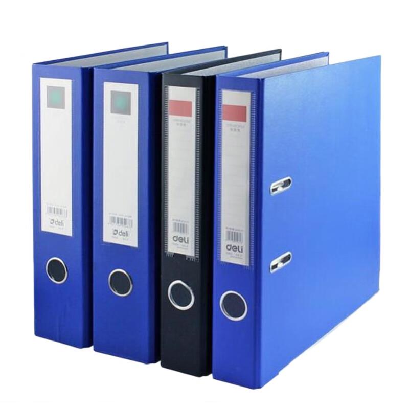 Deli 5462 A4 Fast-Access Punch File Folder (6 Pack)