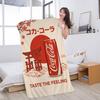C-COCA Logo C-COLAS Anime Strand Schwimmtuch Weiches Saugfähiges Waschlappen Kindergeschenke Für Kinder Reisen Camping Fitnessstudio