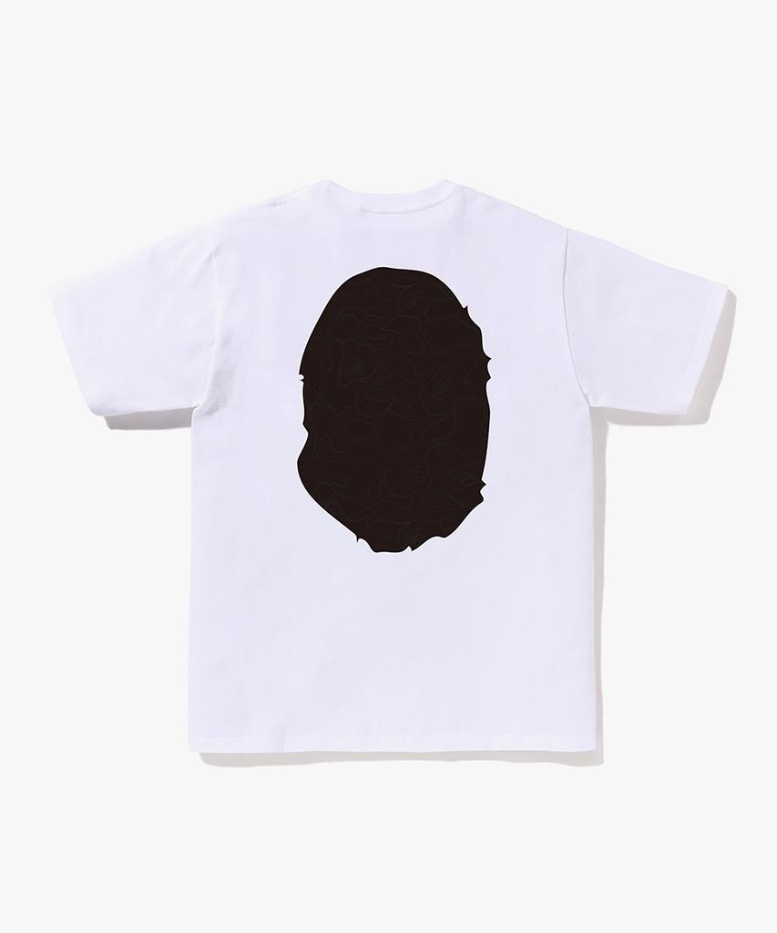 BAPE Line Camo Big Ape Head T-Shirt (M) White