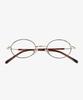 Hangeul 2-Color Vintage Oval Leopard Print