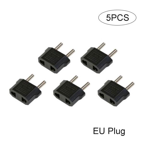 5Pcs 110V to 220V Conversion Adapter Plugs Travel Adapter Converter FP8