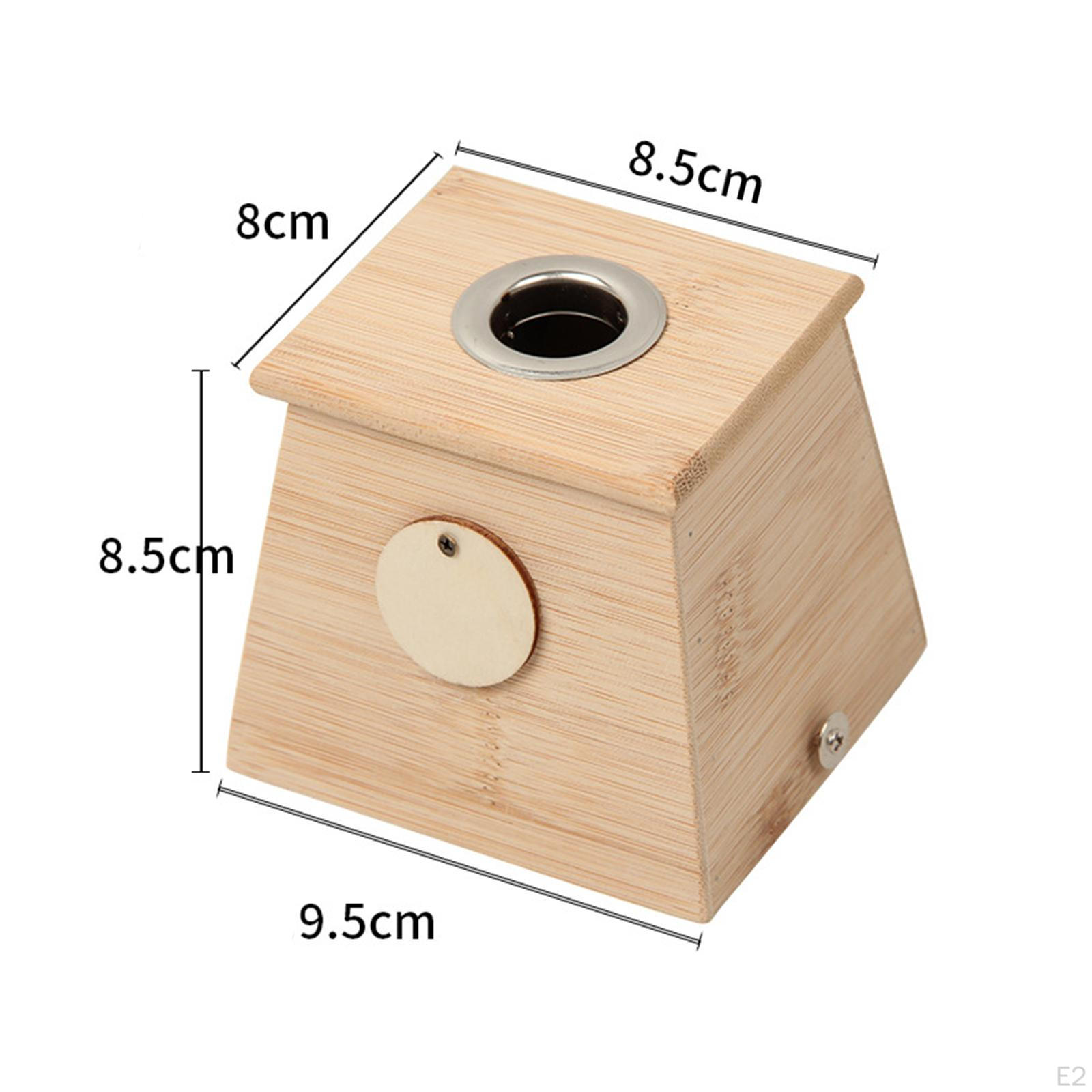 Moxa Box Roller Stick Holder Wood Simple Rustproof MoxiBistration Tool Stickes Burner — фото 5