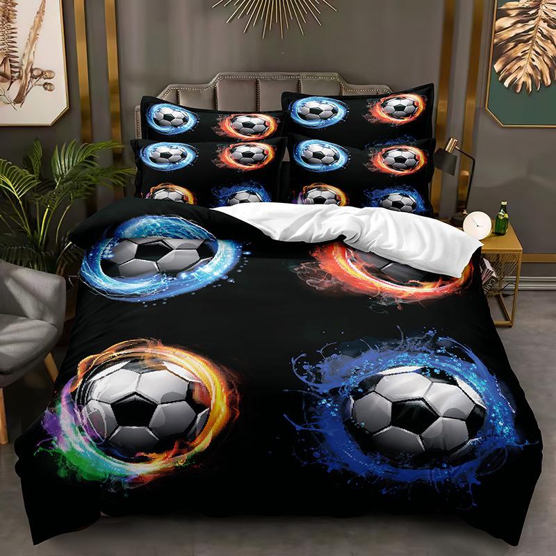 Fashion Technology Printing, 3D Digital Printing, Bedding, Duvet Covers, Pillowcases, Three-piece Sets