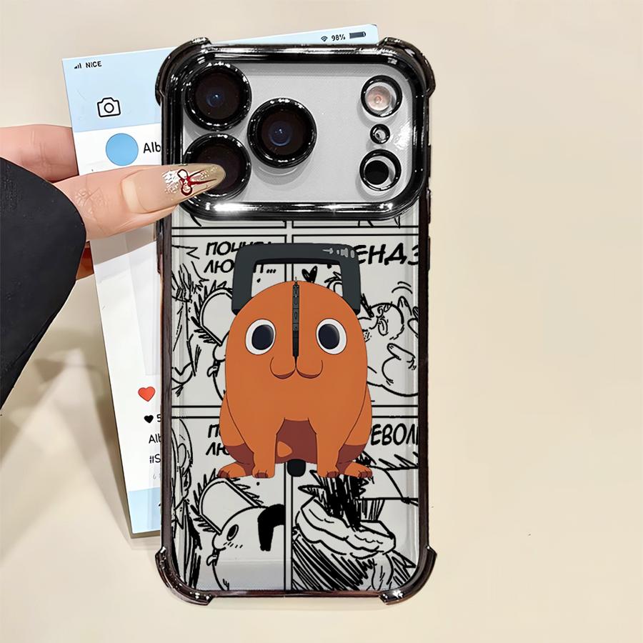 Case for Apple iPhone 13 12 11 Pro Max 16 15 14 Plus 16e 17 Air Soft Cover Cute cartoon anime