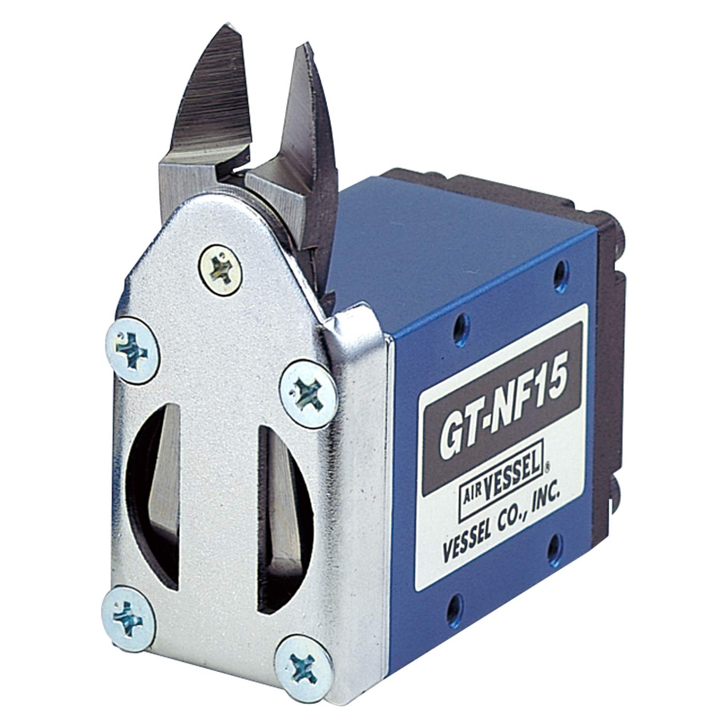 

VESSEL F-Type Air Nipper (Capacity: Copper Wire 1.8mm, Iron Wire 1.2mm, Soft Resin 4.0mm, Hard Resin 2.6mm) GT-NF15