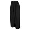WANNABEZFIT Max Oversized Wide Balloon Pants Black