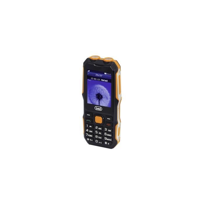 Mobile Phone - Trevi - Forte 70 - Shockproof - 2.4 Inch Screen - Integrated Double Flashlight