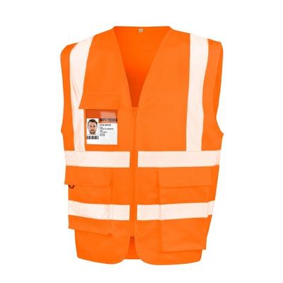 SAFE-GUARD by Result Unisex Adult Polycotton Heavy Duty Security Vest