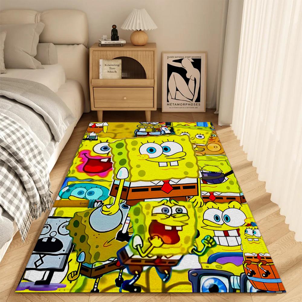 Modna Mata Wejściowa Dywany do Salonu Dekoracja S-Spongebob Dywanik Kuchenny Maty Podłogowe Super Chłonna Mata Łazienkowa Drzwi Balkonowe