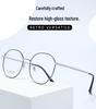 Ultra-Light Fashion Retro Polygonal Metal Eyeglass Frames for Myopia