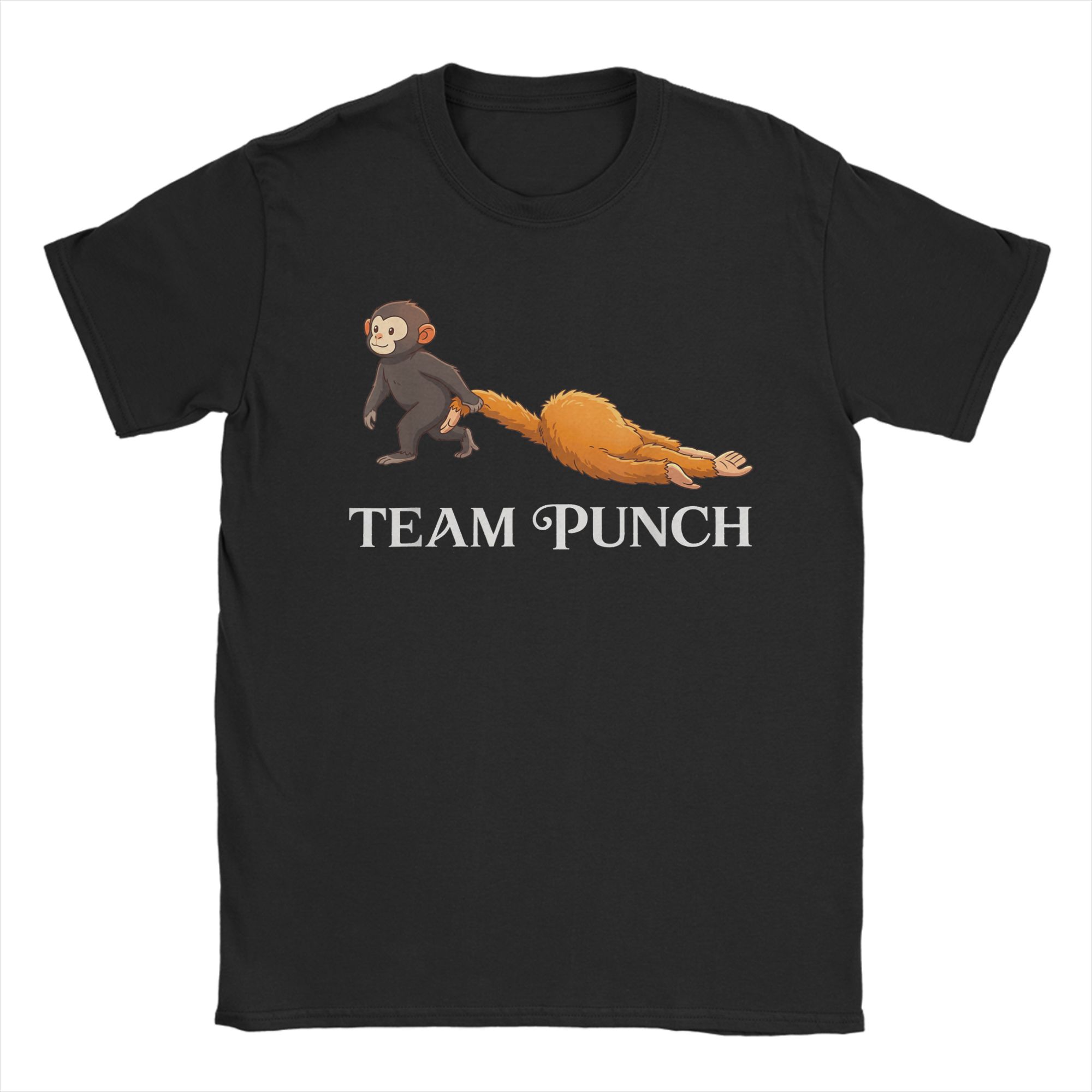 Harajuku T Shirt Summer Cute Baby Punch Kung Monkey Trending T Shirt Cotton Tshirt for Male Y2K Retro 2026 Unisexs Womens Tees S