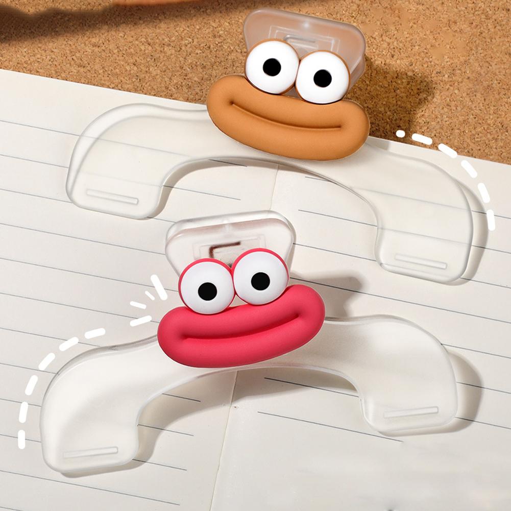 Book Clips For Reading Bag Clamps Portable Clip Binder Clips Storage Practical Clips Food Cute R8M2