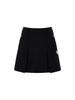 PIRETTI Elite A-Line Pleated Culottes W_Black