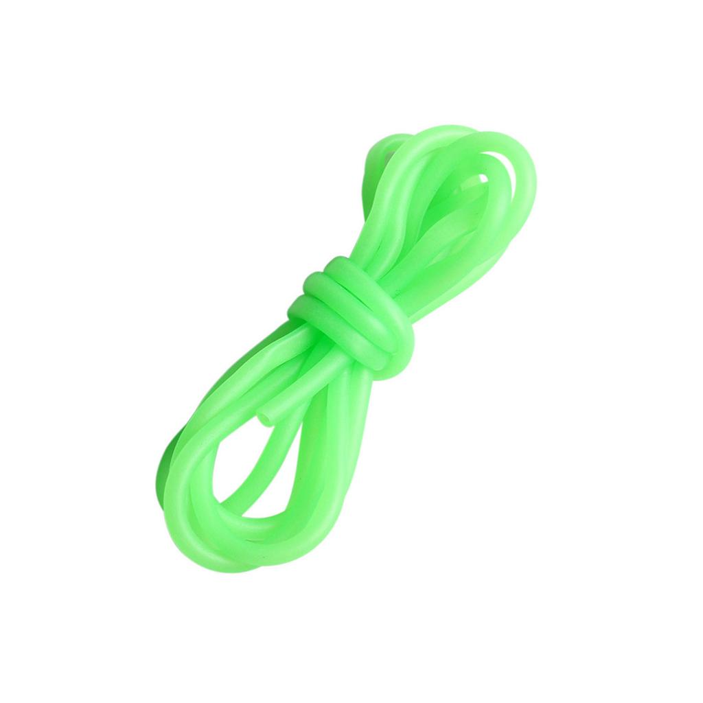 Luminous Silicone Glow Pipe 0.8/1/1.2/1.5/1.8/2mm Fishing Rig Hook Line Sleeves Rig Tubing Soft Line Tube Fishing Tackle