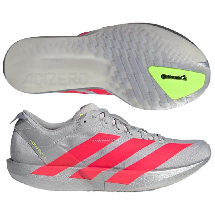 Adidas Adizero Japan 9 Comfortable Versatile Breathable Supportive Low-Top Training Long-Distance Running Shoes Women Sneakers Gray IH5752