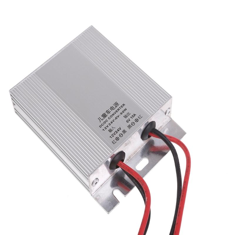 Power Voltage Converter DC 12V/24V To DC 6V 10A,6V 15A,6V 20A 60W 90W 120W Waterproof Voltage Convert Transformer