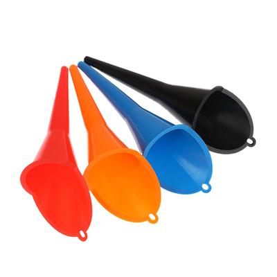 1Pc Anti-Splash Long Mouth Fuel Oil Transfer Funnel Durable Plastic Engine Refill Tool for Car And Motorcycle Accessories