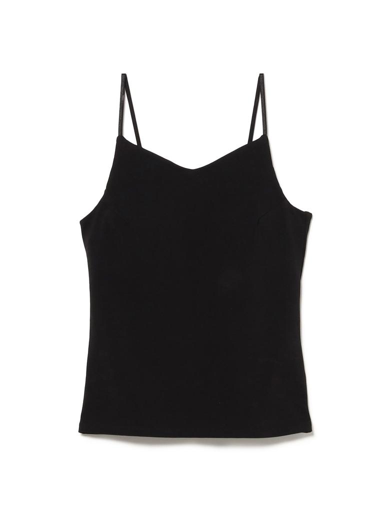 Ray Beams S/S TEE Camisole with Cups, Women's, Black, Free Size
