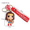 Adorable Marvel Superhero Keychain With Spider-man Iron Man Batman In Durable Silicone