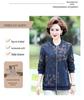 Mother's 2026 Spring/Autumn Lapel Jacket for Women - Middle-Aged & Elderly, Loose, Stylish Top.