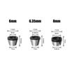 6mm 6.35mm 8mm Collet Adapter for Router, Milling Machine Converter Nut, Grinder Spindle Chuck Accessories