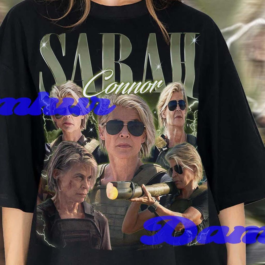 Maglietta Sarah Connor, Maglietta Vintage Sarah Connor, Magliette Retro Fan Sarah Connor, Maglione Sarah Connor Anni '90, Maglietta Regalo Merch Sarah Connor per Lei