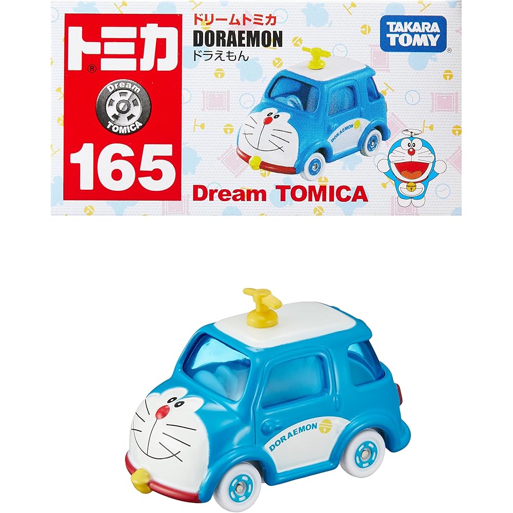 Takara Tomy Tomica Dream Tomica No.165 Doraemon Mini Car Toy for Ages 3 and Up Certified Safe Toy